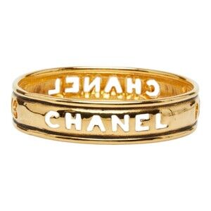 CHANEL Gold Bracelet